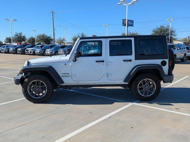 used 2015 Jeep Wrangler Unlimited car, priced at $20,593