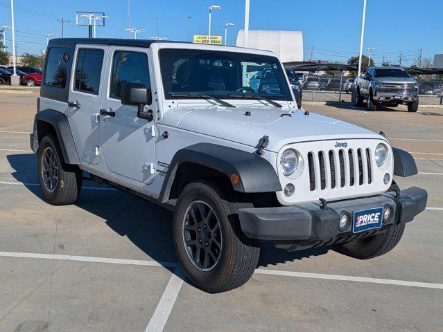 used 2015 Jeep Wrangler Unlimited car, priced at $20,593