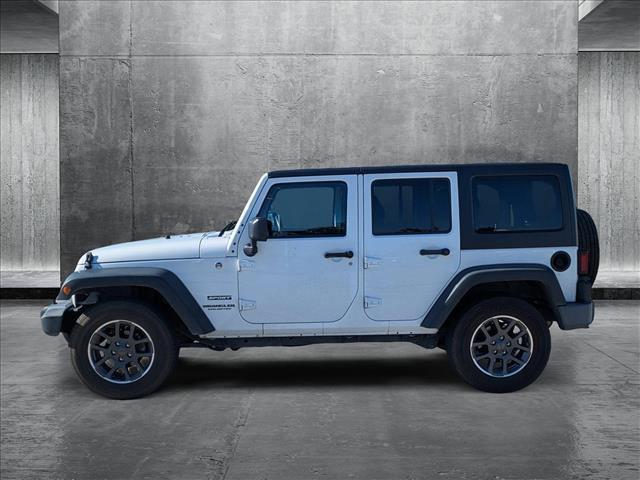 used 2015 Jeep Wrangler Unlimited car, priced at $19,399