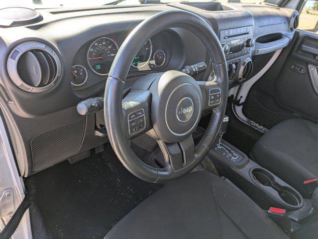 used 2015 Jeep Wrangler Unlimited car, priced at $20,593