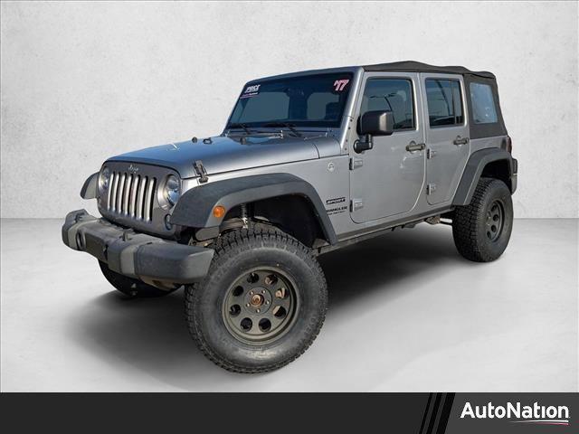 used 2017 Jeep Wrangler Unlimited car, priced at $24,990