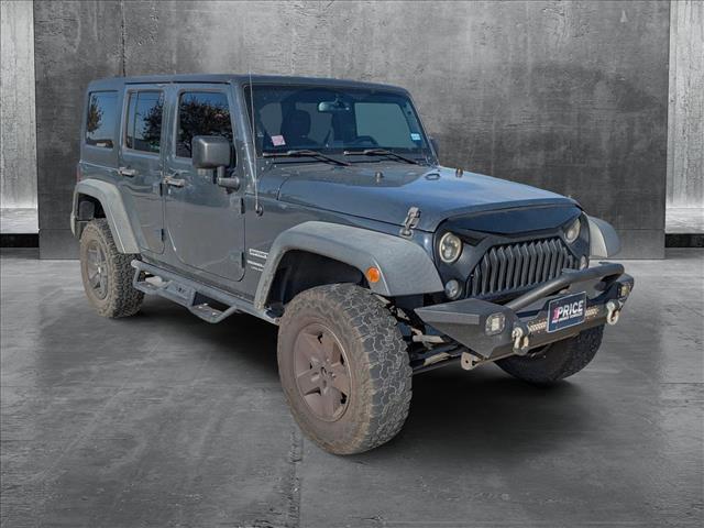 used 2018 Jeep Wrangler JK Unlimited car, priced at $16,893