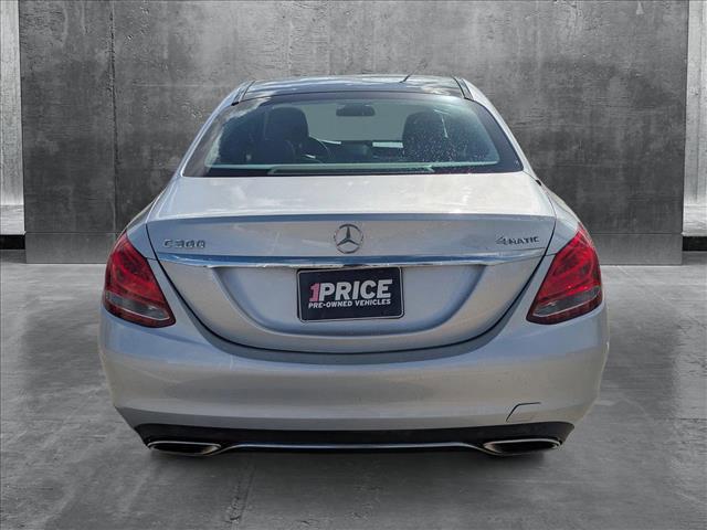 used 2015 Mercedes-Benz C-Class car, priced at $17,693