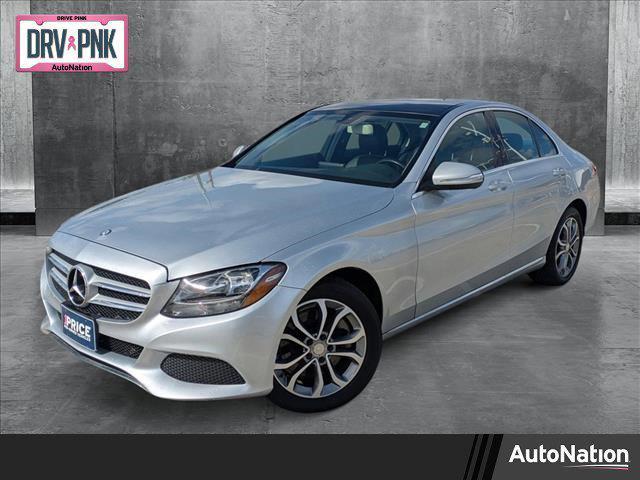 used 2015 Mercedes-Benz C-Class car, priced at $17,693