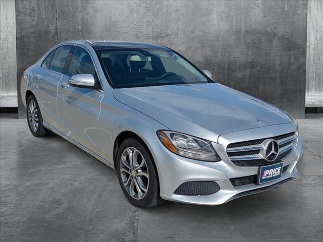 used 2015 Mercedes-Benz C-Class car, priced at $17,693