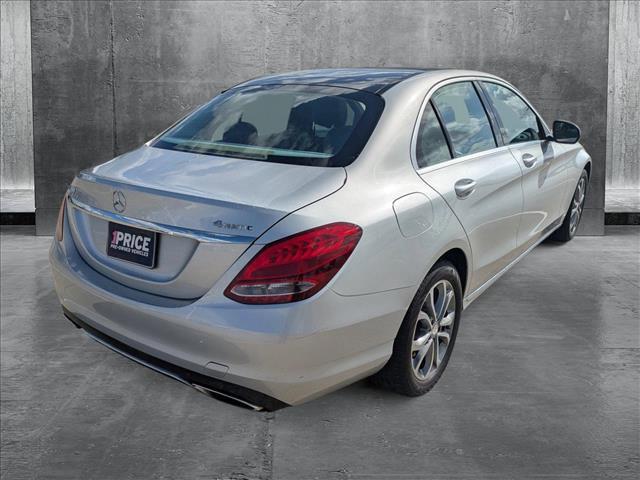 used 2015 Mercedes-Benz C-Class car, priced at $17,693