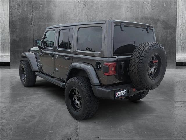 used 2018 Jeep Wrangler Unlimited car, priced at $28,569