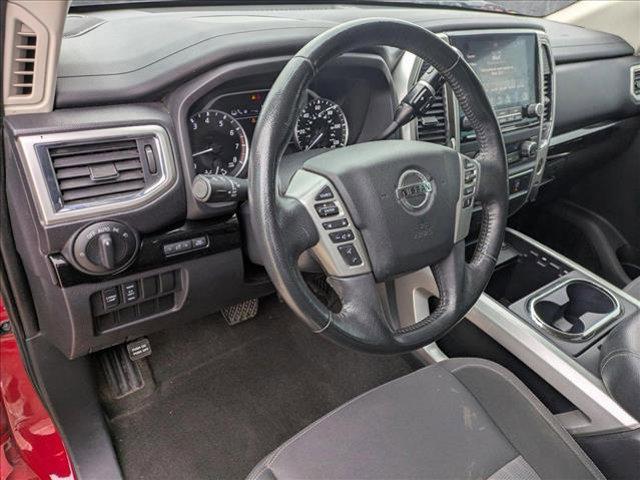 used 2021 Nissan Titan car, priced at $27,402
