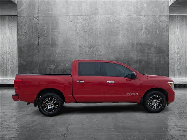 used 2021 Nissan Titan car, priced at $27,402