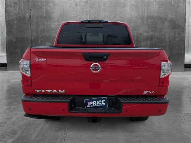 used 2021 Nissan Titan car, priced at $27,402