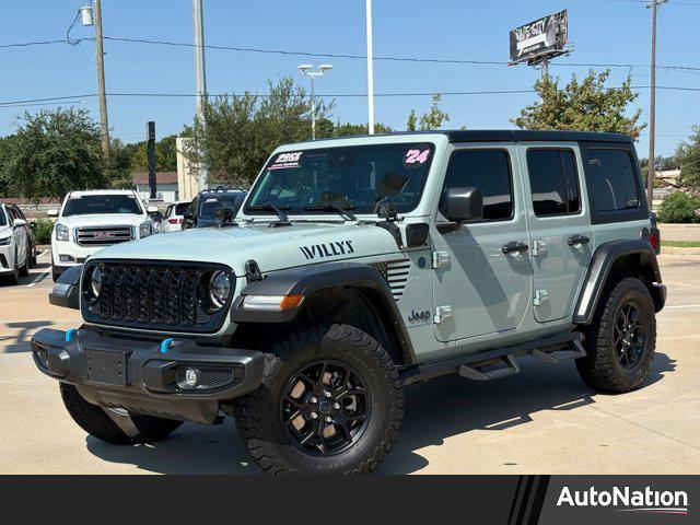 used 2024 Jeep Wrangler 4xe car, priced at $36,491