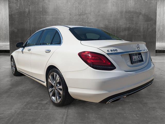 used 2021 Mercedes-Benz C-Class car, priced at $27,493