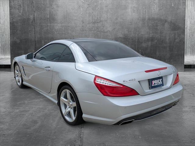 used 2015 Mercedes-Benz SL-Class car, priced at $21,693