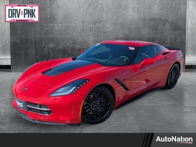 used 2018 Chevrolet Corvette car, priced at $46,944