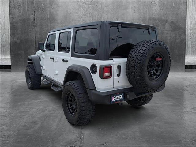 used 2020 Jeep Wrangler Unlimited car, priced at $29,956