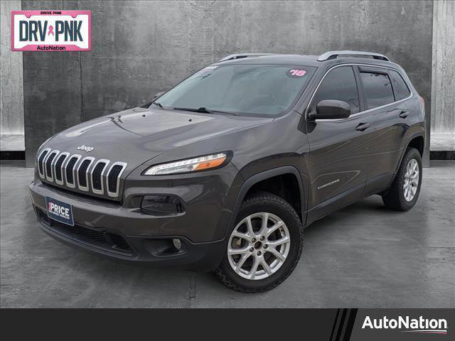 used 2018 Jeep Cherokee car, priced at $13,995