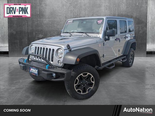 used 2017 Jeep Wrangler Unlimited car, priced at $26,739