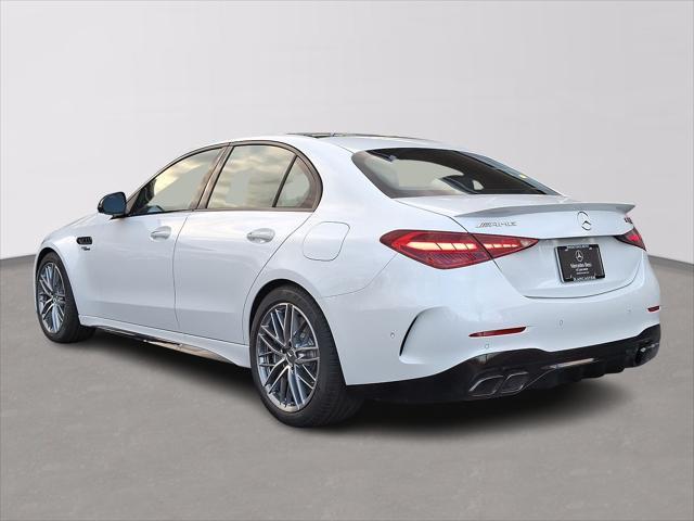 new 2025 Mercedes-Benz AMG C 63 car, priced at $95,565