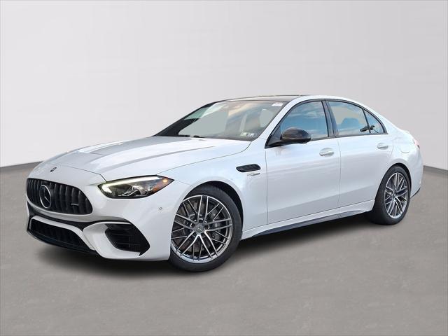 new 2025 Mercedes-Benz AMG C 63 car, priced at $95,565