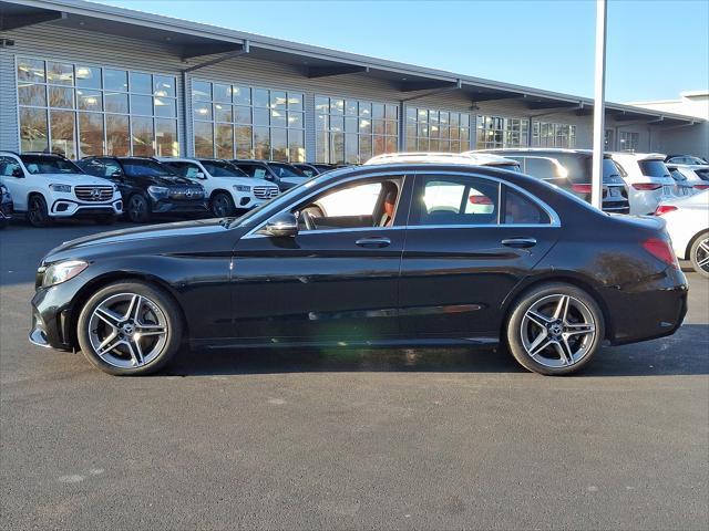 used 2021 Mercedes-Benz C-Class car, priced at $27,813