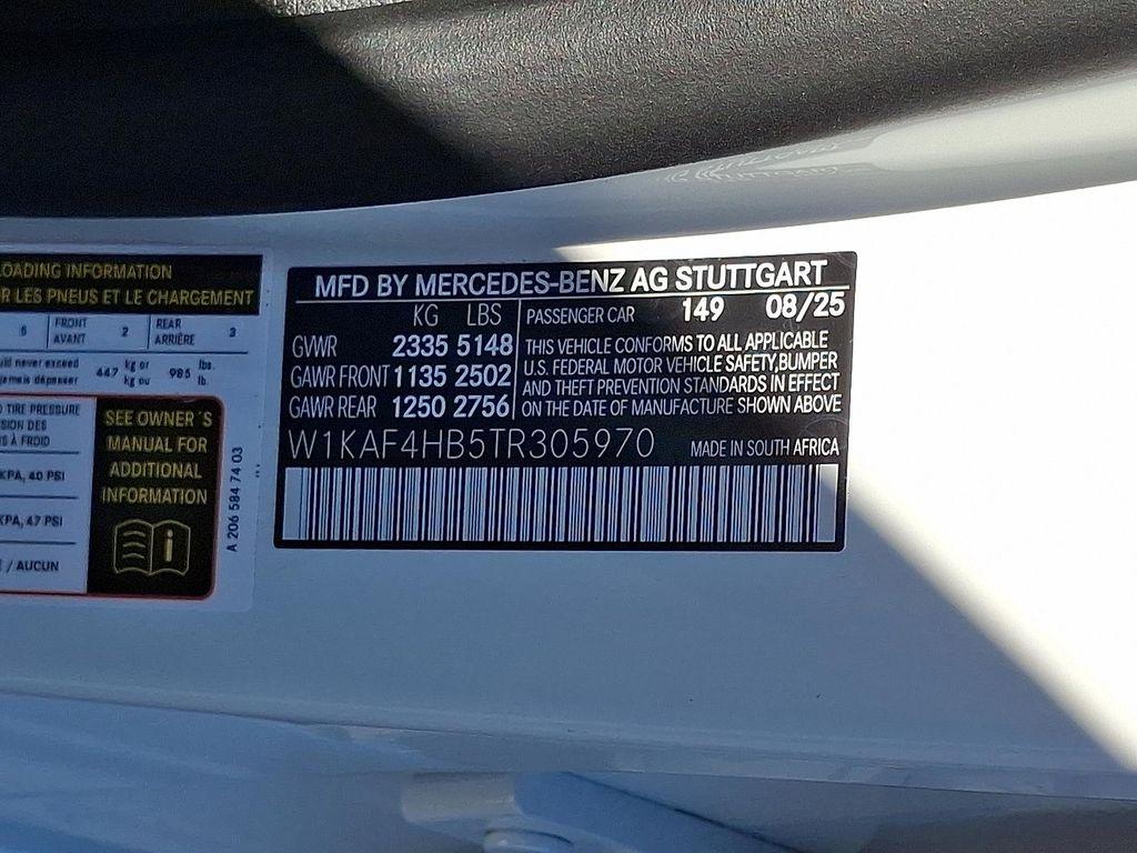 new 2026 Mercedes-Benz C-Class car, priced at $59,530