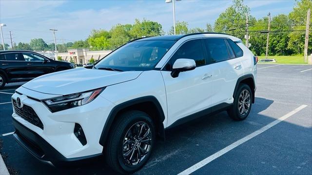 used 2025 Toyota RAV4 Hybrid car, priced at $46,891