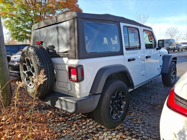 used 2021 Jeep Wrangler Unlimited car, priced at $31,185