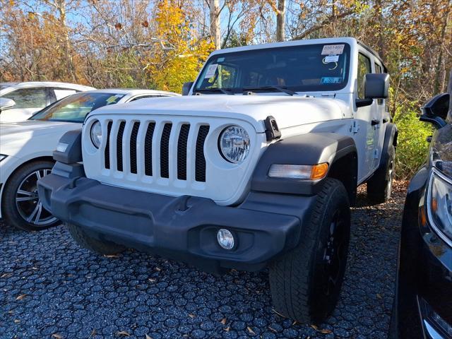 used 2021 Jeep Wrangler Unlimited car, priced at $31,185