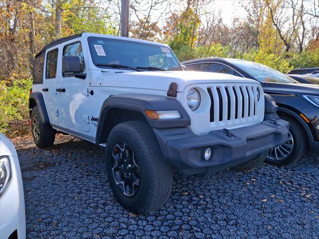 used 2021 Jeep Wrangler Unlimited car, priced at $31,185