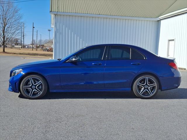 used 2021 Mercedes-Benz C-Class car, priced at $26,000