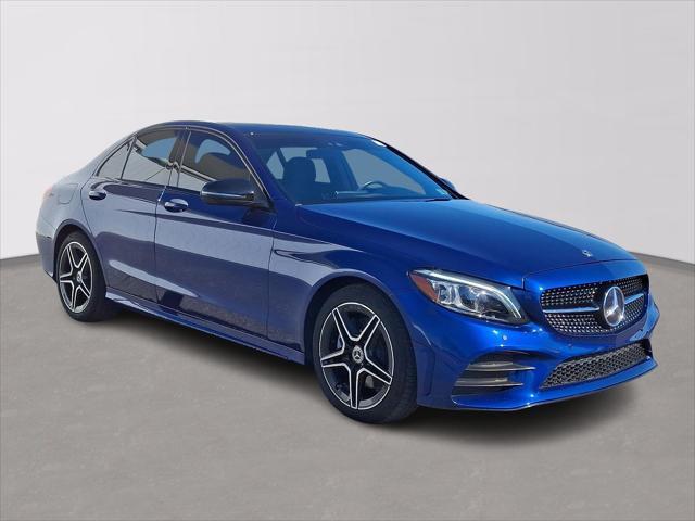 used 2021 Mercedes-Benz C-Class car, priced at $26,000