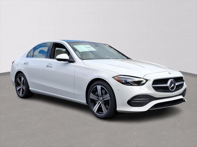 new 2025 Mercedes-Benz C-Class car, priced at $56,625