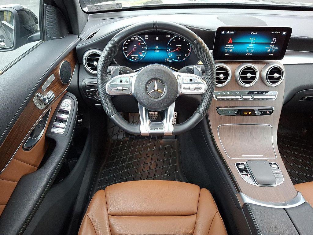 used 2022 Mercedes-Benz AMG GLC 43 car, priced at $45,652