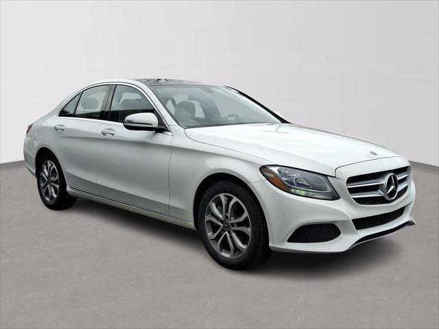 used 2018 Mercedes-Benz C-Class car, priced at $19,952