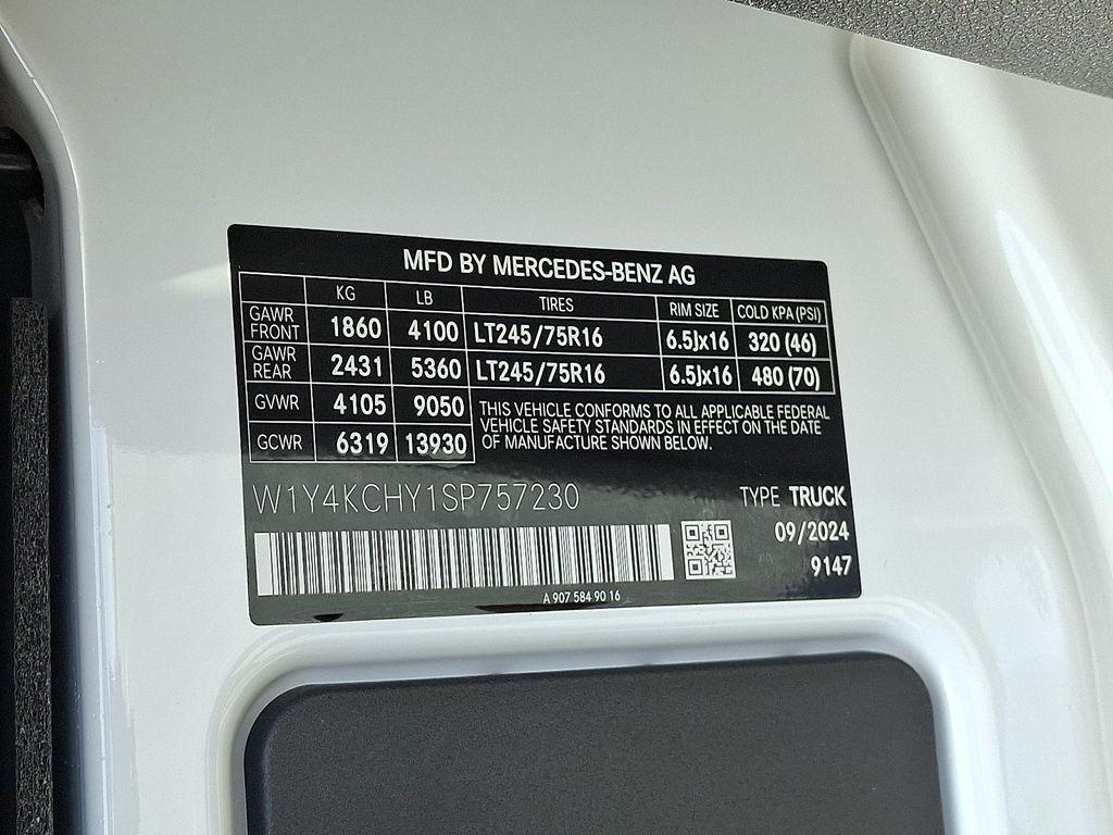 new 2025 Mercedes-Benz Sprinter 2500 car, priced at $63,534