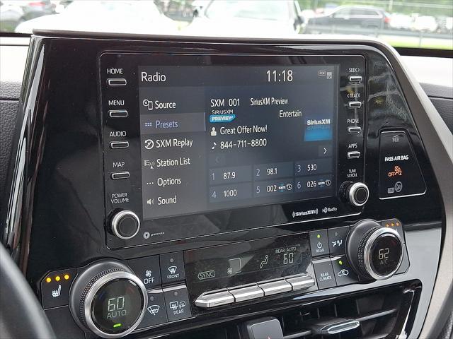 used 2022 Toyota Highlander Hybrid car, priced at $40,297