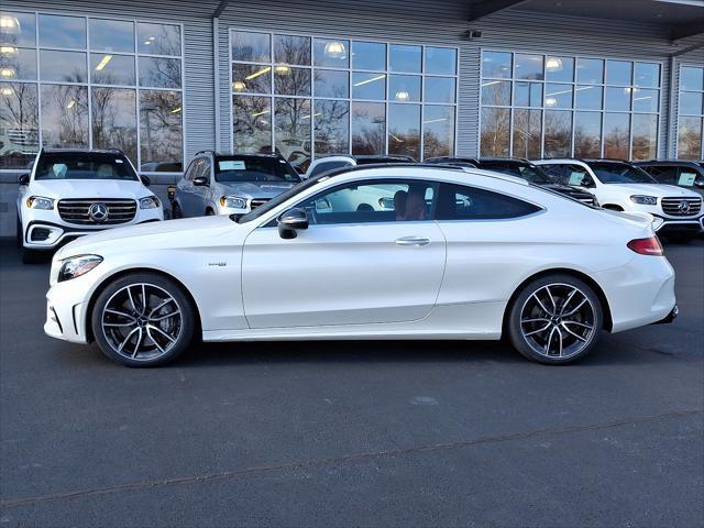 used 2022 Mercedes-Benz AMG C 43 car, priced at $48,154