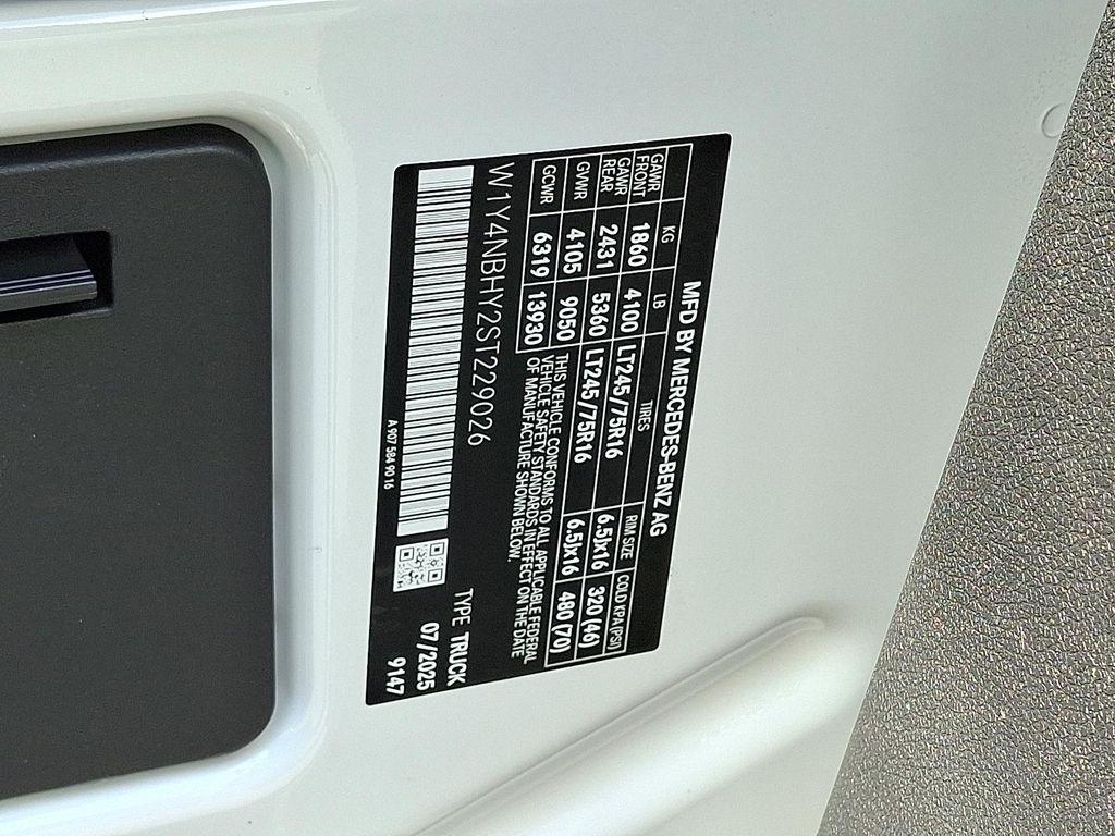 new 2025 Mercedes-Benz Sprinter 2500 car, priced at $63,776