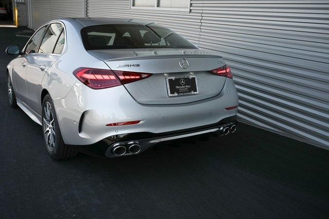 new 2024 Mercedes-Benz AMG C 43 car, priced at $69,470