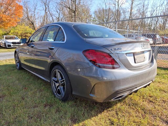 used 2021 Mercedes-Benz C-Class car, priced at $27,000