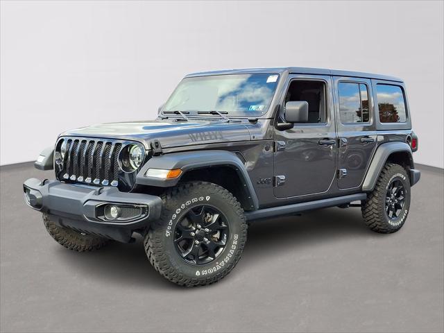 used 2021 Jeep Wrangler car, priced at $33,621