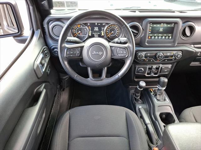 used 2021 Jeep Wrangler car, priced at $33,621