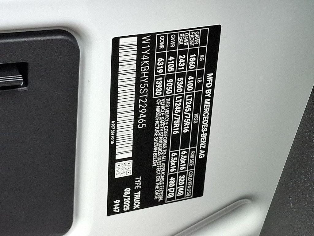 new 2025 Mercedes-Benz Sprinter 2500 car, priced at $59,353