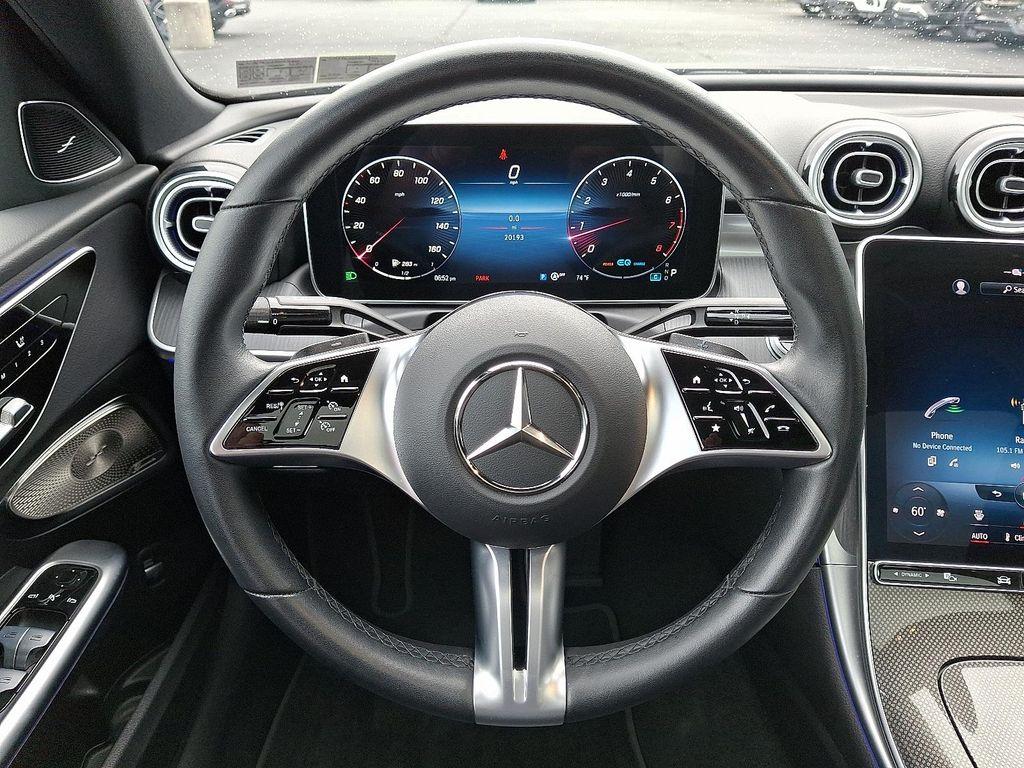 used 2022 Mercedes-Benz C-Class car, priced at $36,249