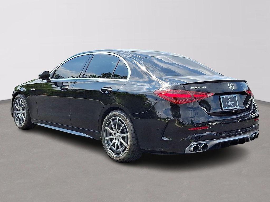 used 2024 Mercedes-Benz AMG C 43 car, priced at $55,388