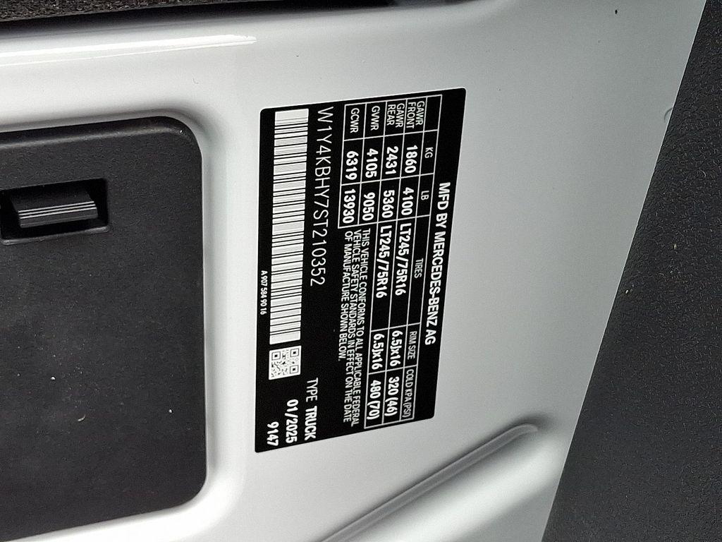 new 2025 Mercedes-Benz Sprinter 2500 car, priced at $59,679