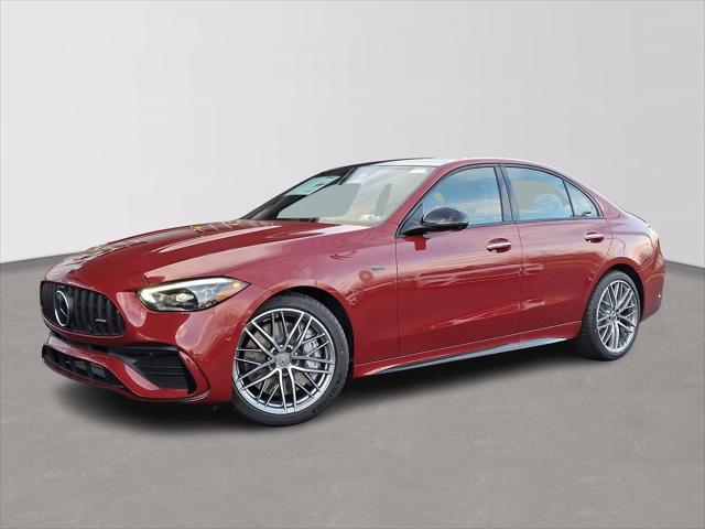 new 2025 Mercedes-Benz AMG C 43 car, priced at $77,250