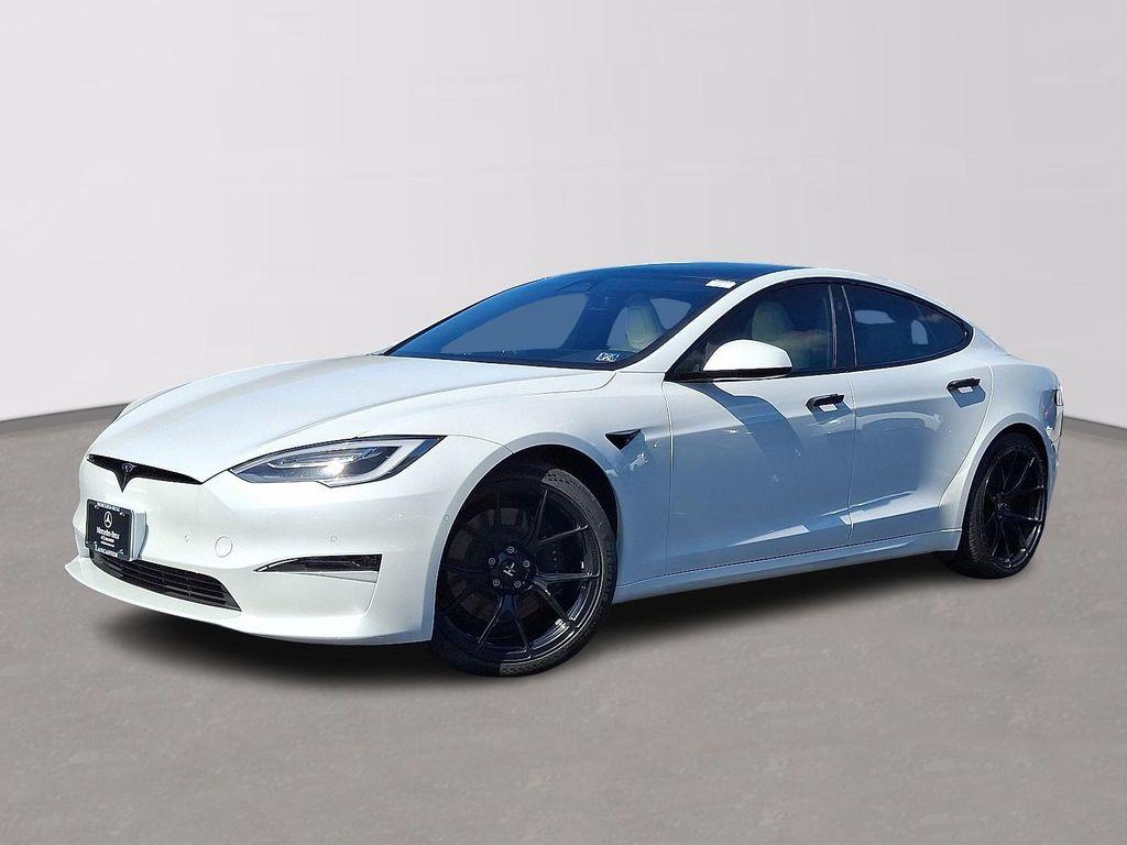 used 2021 Tesla Model S car, priced at $52,232