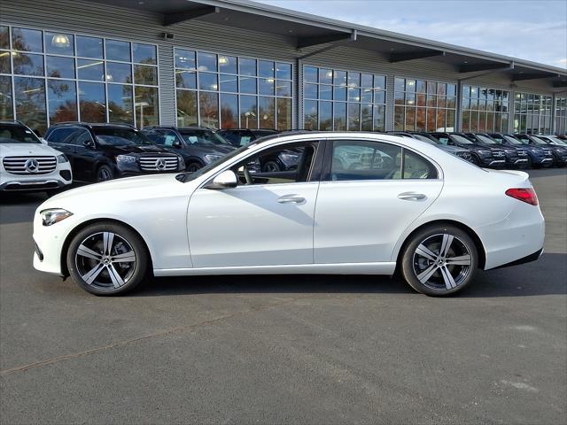 new 2025 Mercedes-Benz C-Class car, priced at $58,470