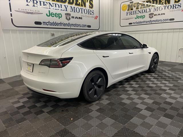 used 2021 Tesla Model 3 car, priced at $27,000